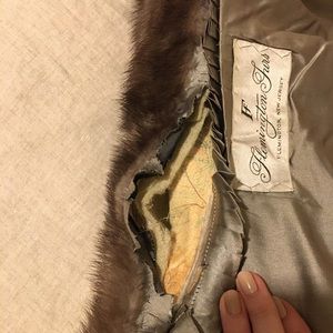 Dark Brown mink stole